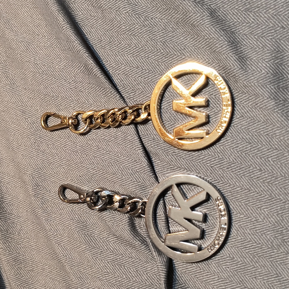 Michael Kors clip hangers/key chains